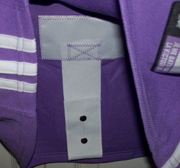 Hockey Fights Cancer Montreal Canadiens Purple 255J Adidas NHL Authentic Pro Jersey