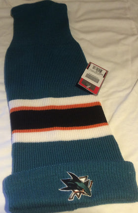San Jose Sharks Reebok NHL Hockey Sock Hat