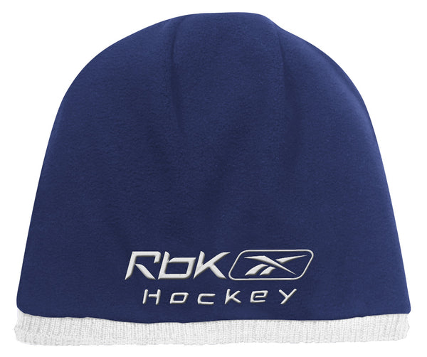 Edmonton Oilers White/Navy Reebok NHL Reversible 760 Knit Hat