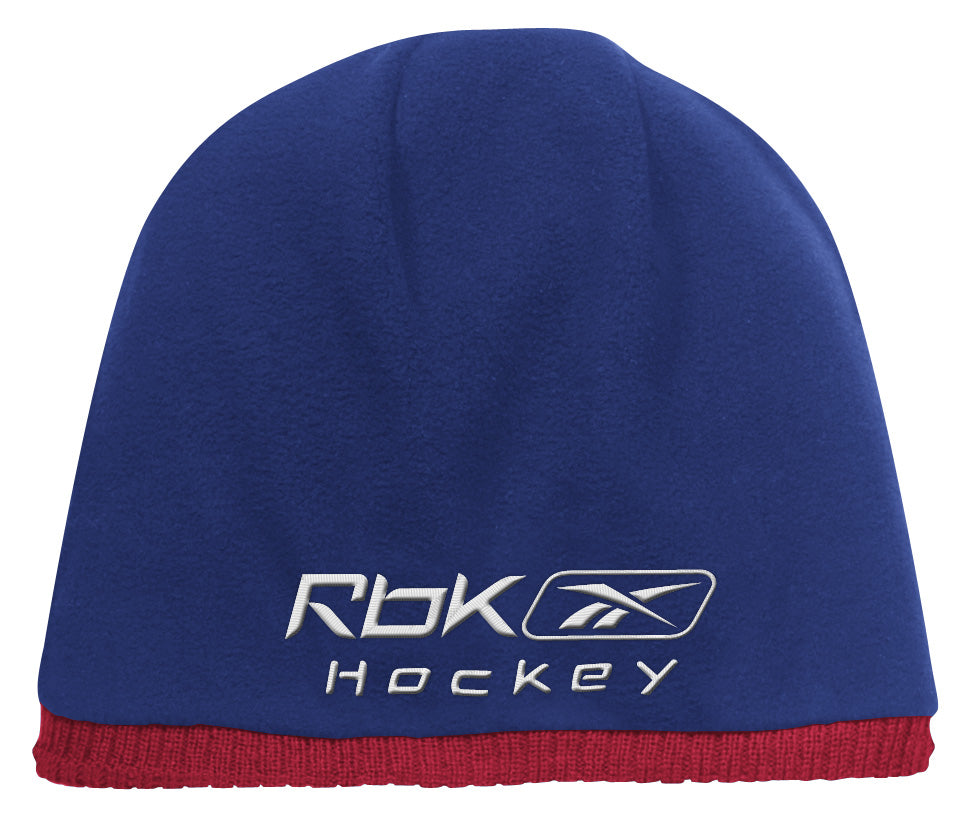 Reversible Reebok Hat Montreal Canadiens Red/Navy Reebok NHL Reversible 760 Knit Hat - Hockey ...