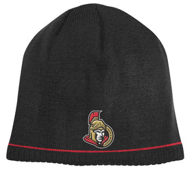 Ottawa Senators Black/Red Reebok NHL Reversible 760 Knit Hat