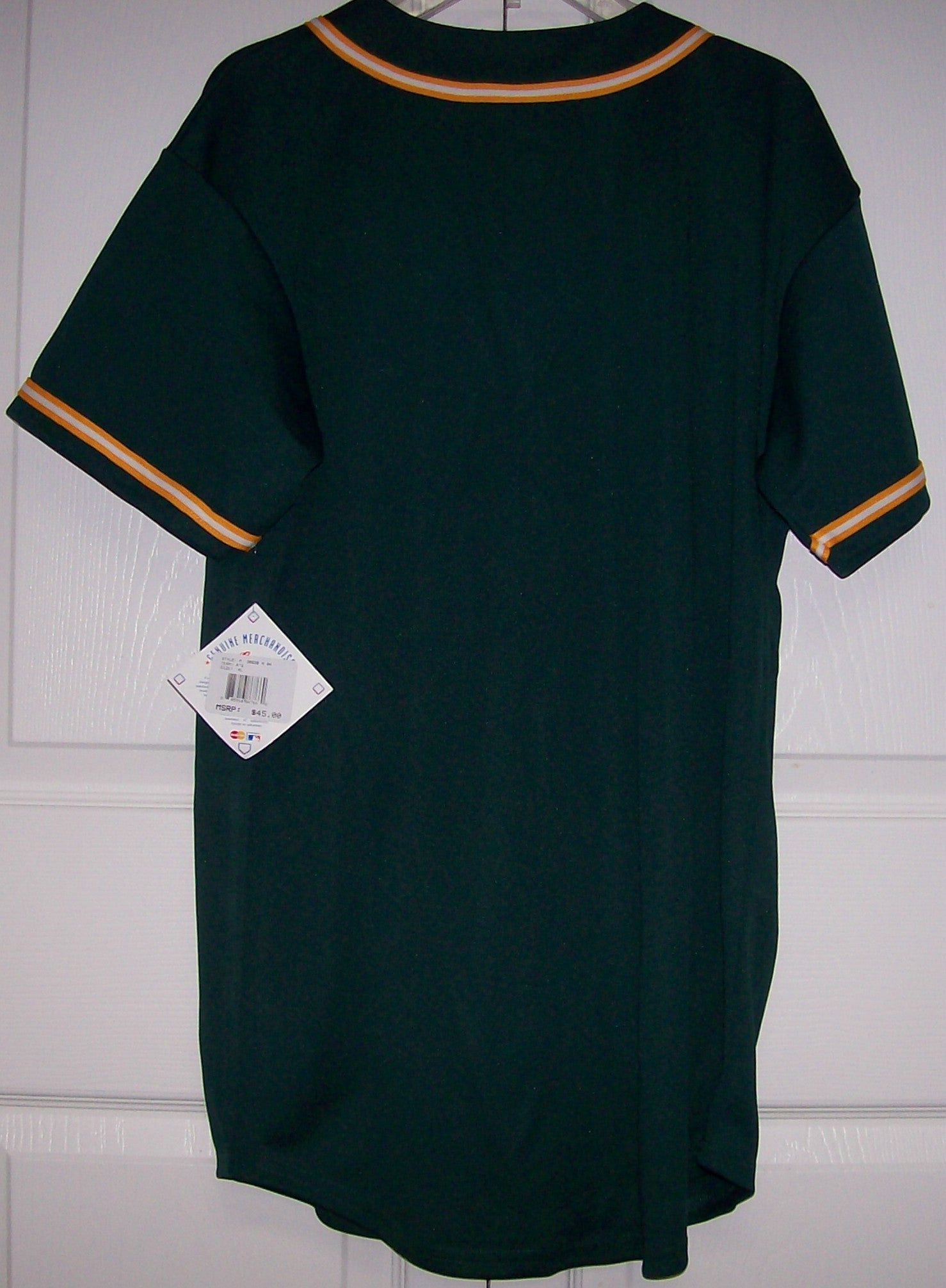 green baseball jersey mlb