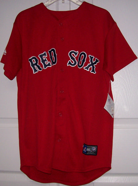 PEDROIA Boston Red Sox YOUTH  Majestic MLB Baseball jersey Red