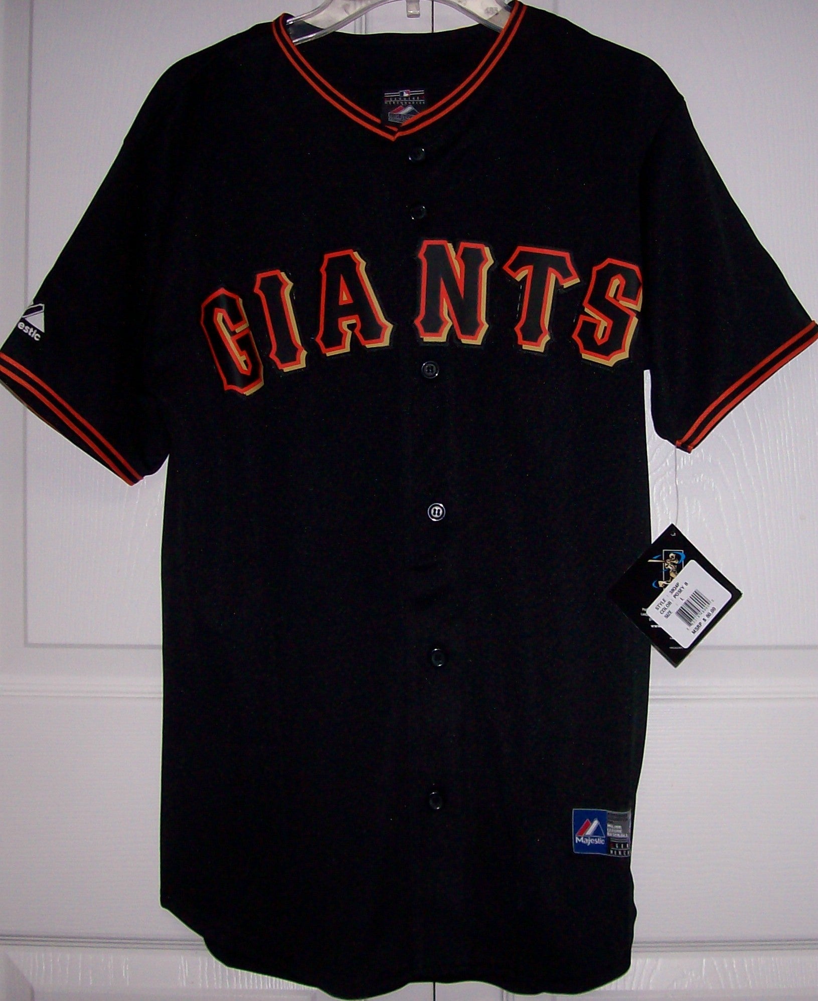 sf giants jersey no name