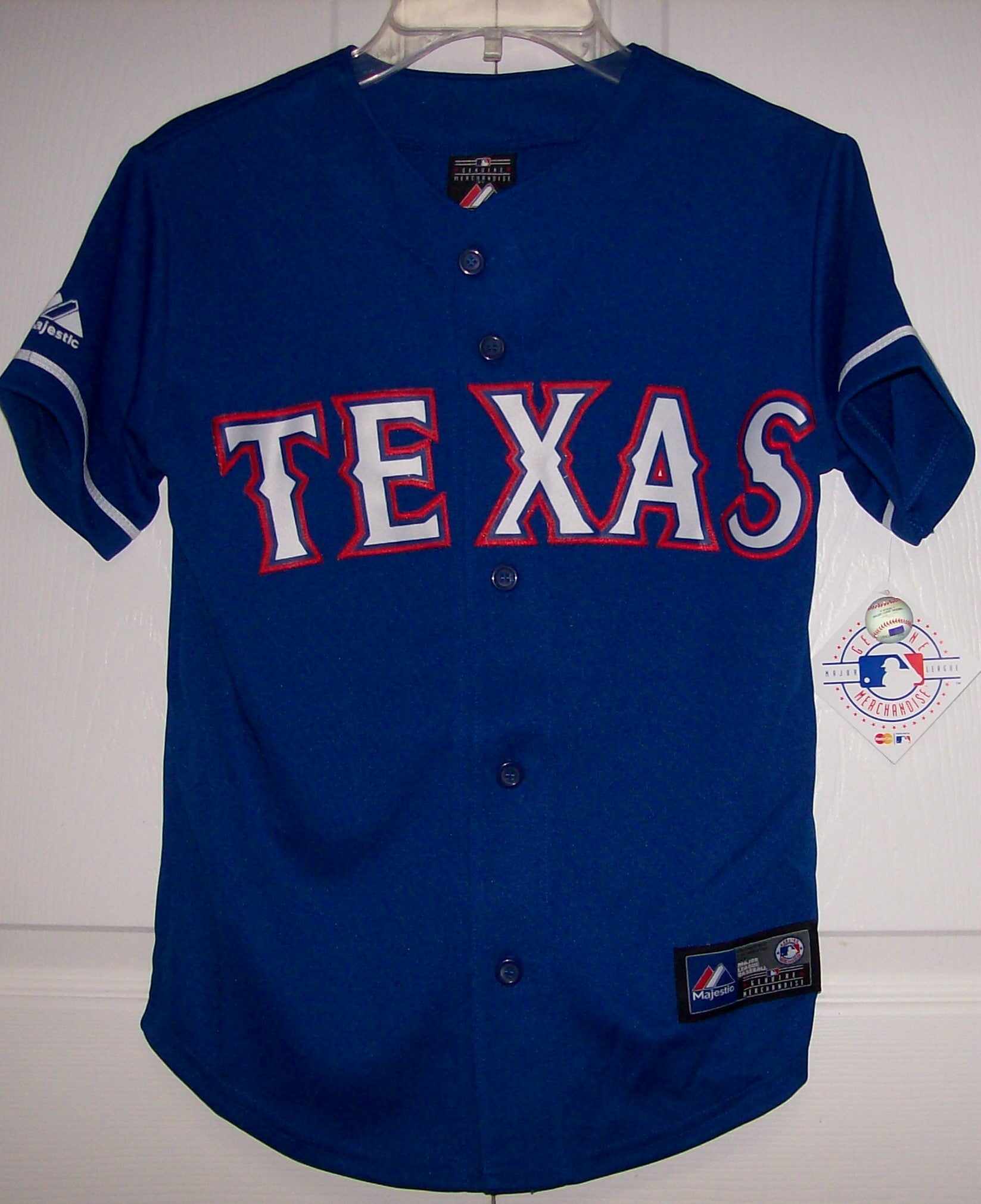 Texas Rangers Infant Majestic MLB Baseball jersey Alternate Blue