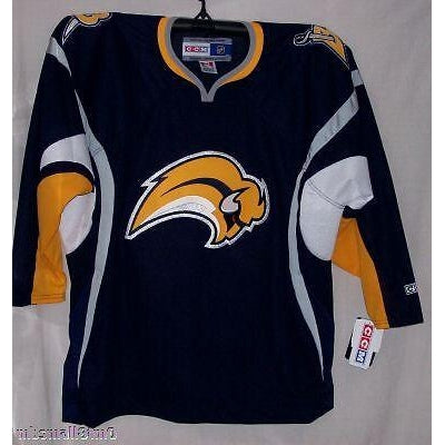 Buffalo Sabres Home Navy Buffaslug Semi-Pro CCM 550 Jersey