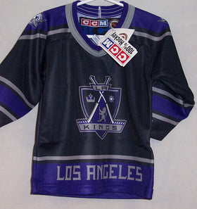 Los Angeles Kings Black Purple CCM 4100 TODDLER Jersey