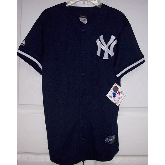 New York Yankees TODDLER Majestic MLB Baseball jersey Navy