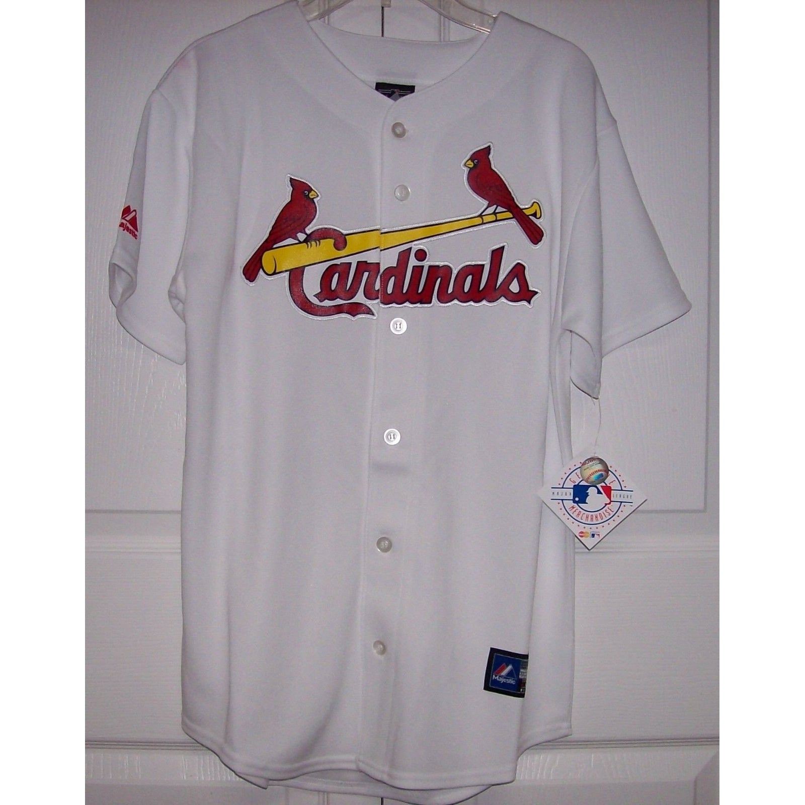 St Louis Cardinals Baseball Majestic Hoodie Jacket Youth Size XL