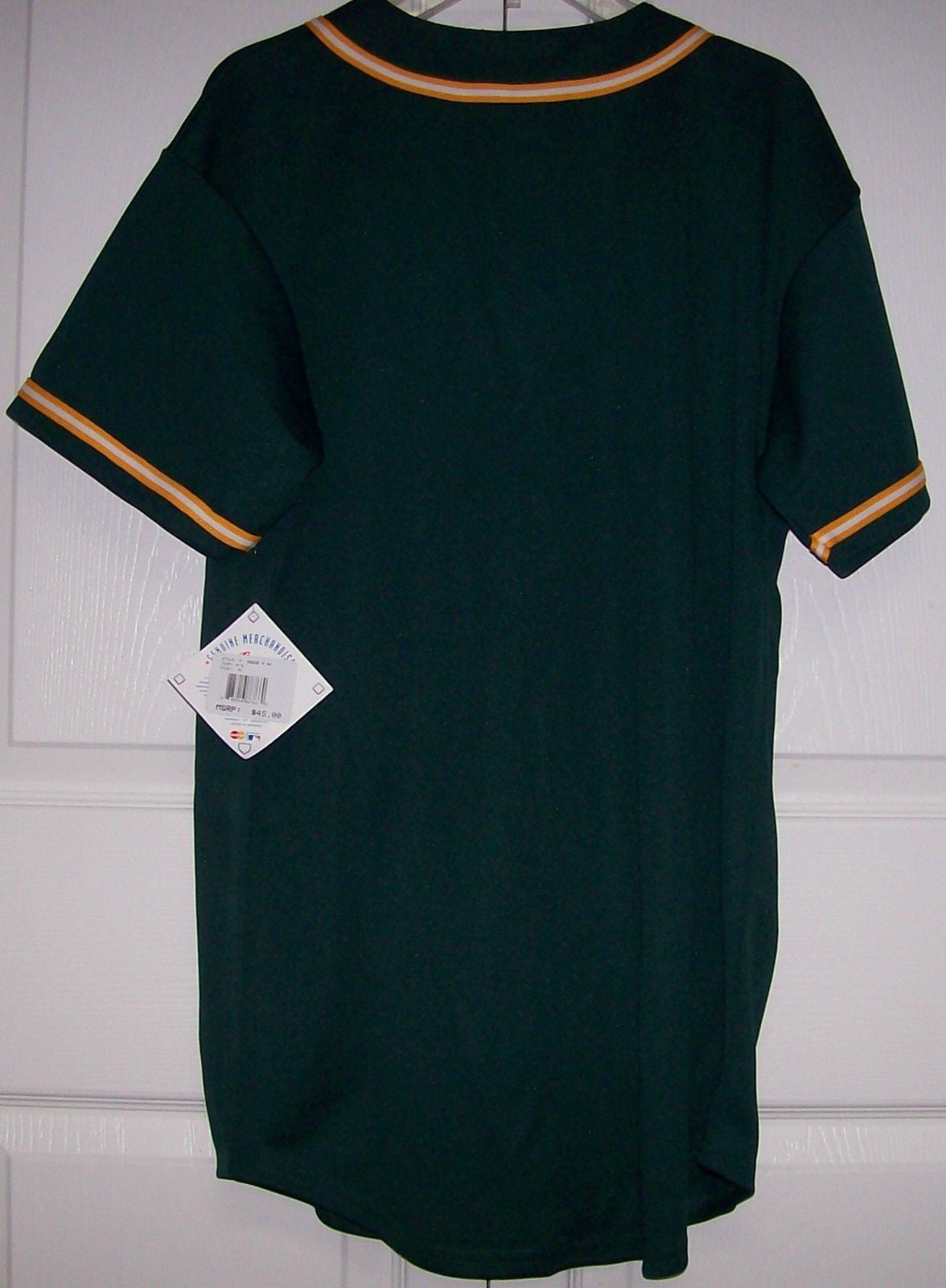 Oakland Athletics A’s Majestic Jersey Youth Small New Without Tags