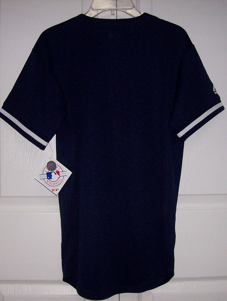 New York Yankees BOYS Majestic MLB Baseball jersey Navy