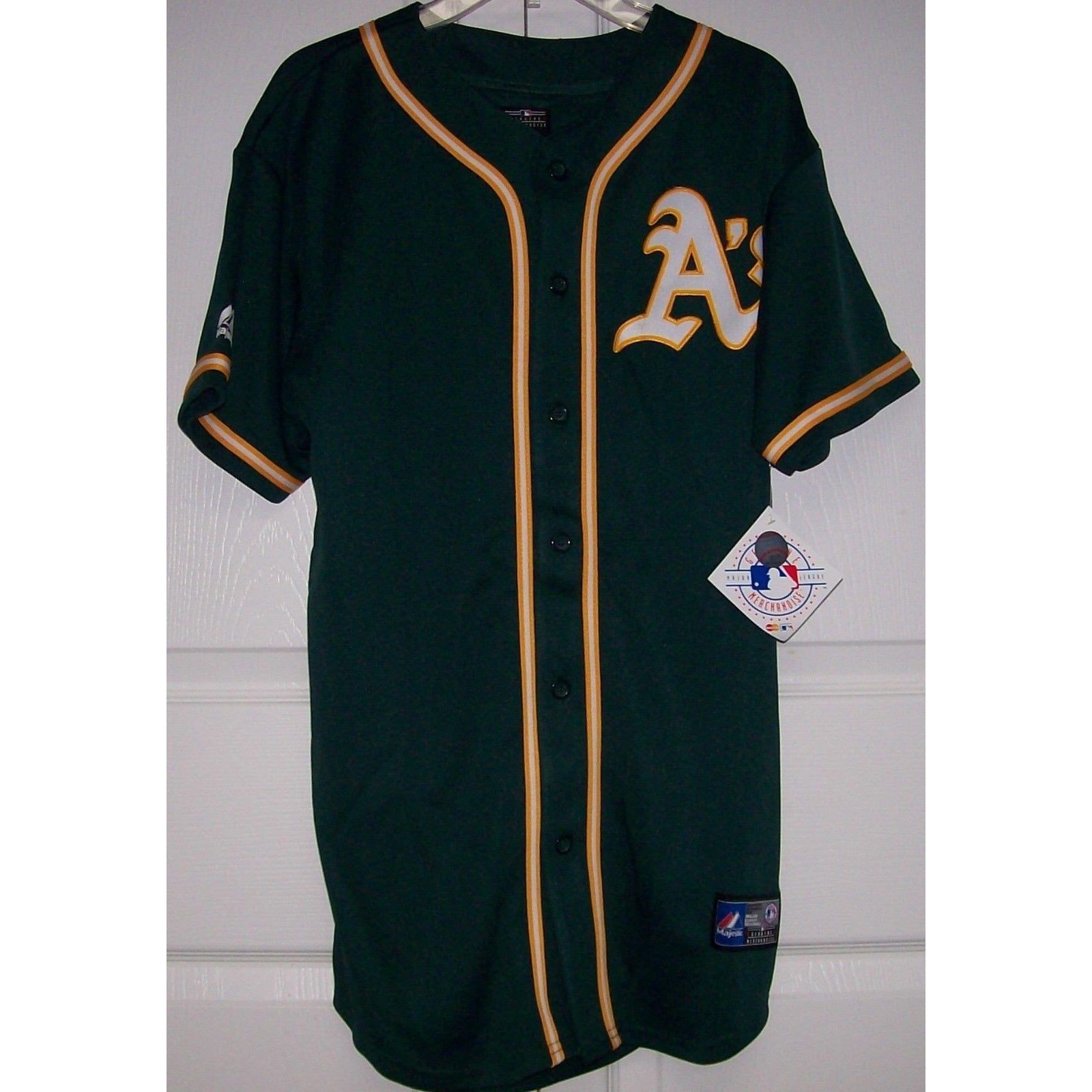 Oakland A's INFANT Majestic MLB Baseball jersey Alt. GREEN